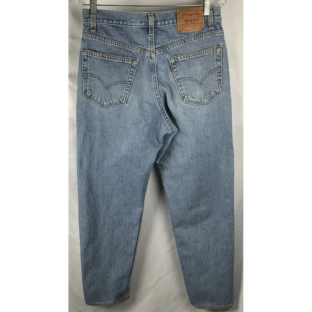 Levi's 550 USA Made Mens 34x32 Blue Relaxed‎ Fit Vintage Early 90's Denim Jeans